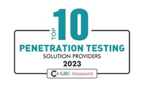 GRC Viewpoint Penetration Testing Top 10 Badge