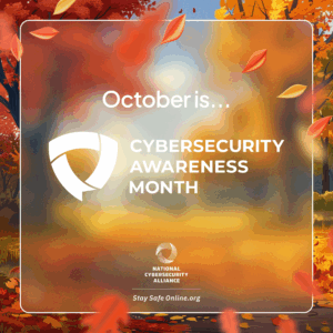October 2025 Cybersecurity Awareness Month Logo