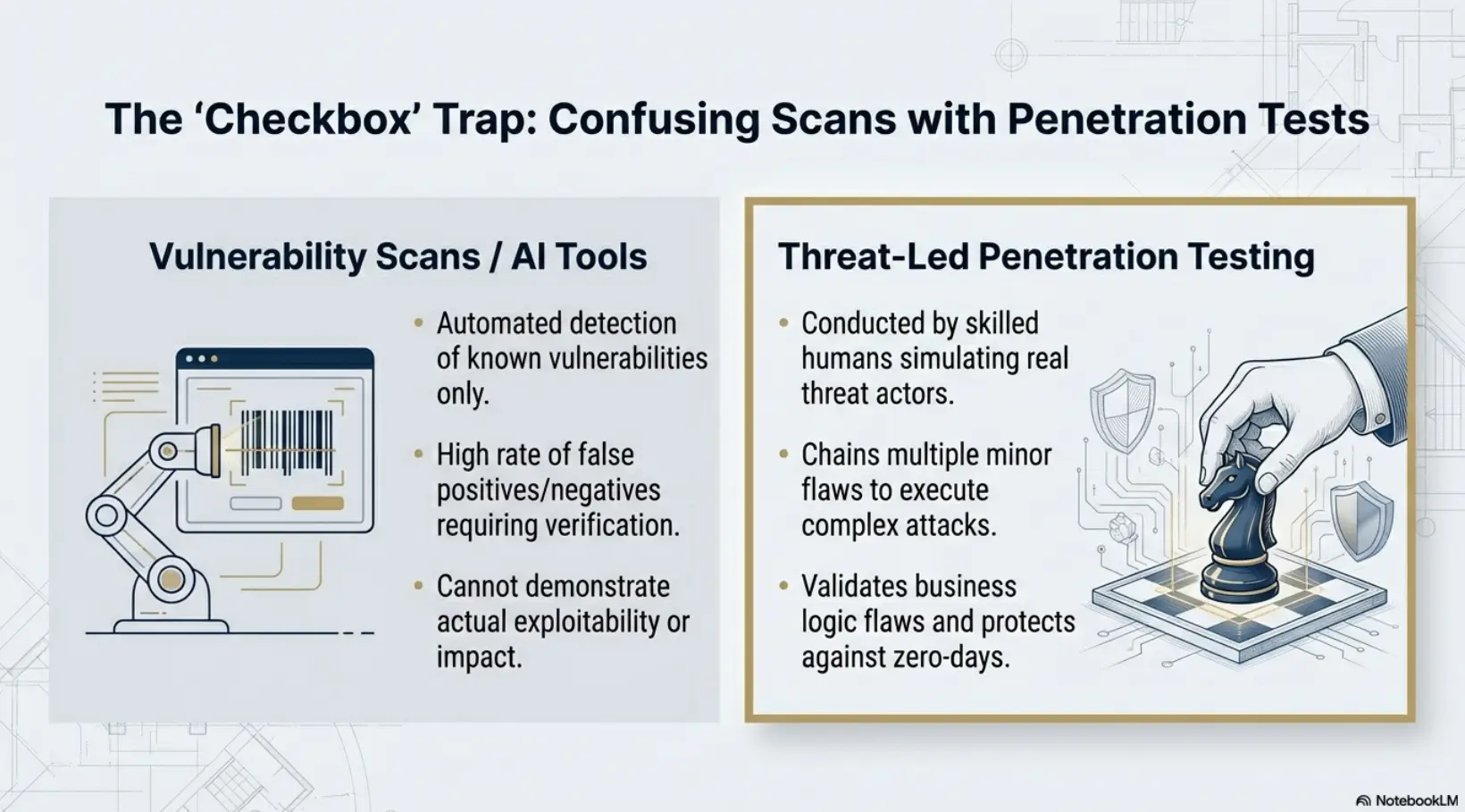 Vulnerability Scans are not Penetration Tests